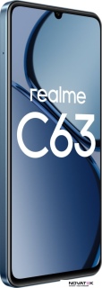 Смартфон Realme C63 8GB/256GB RMX3939 международная версия (кожаный синий)