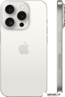 Смартфон Apple iPhone 15 Pro 512GB (белый титан)