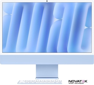 Моноблок Apple iMac M4 2024 32GB/1TB Z1K5000EF (10 ядер, голубой)
